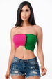 GREEN/FUCHSIA