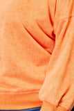 Basic Bae Round Neck Dropped Shoulder Sweatshirt - Rosa Apparel