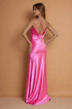 Dylan & Davids Satin Sweetheart Column Prom Dress 1504