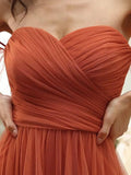 Ever Pretty Strapless A line Ruffles Sleeves Dresses - Rosa Apparel