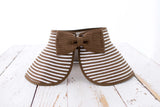 Foldable Bow Stripe Visor