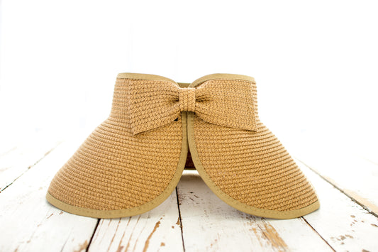 Foldable Wide Brim Bow Visor