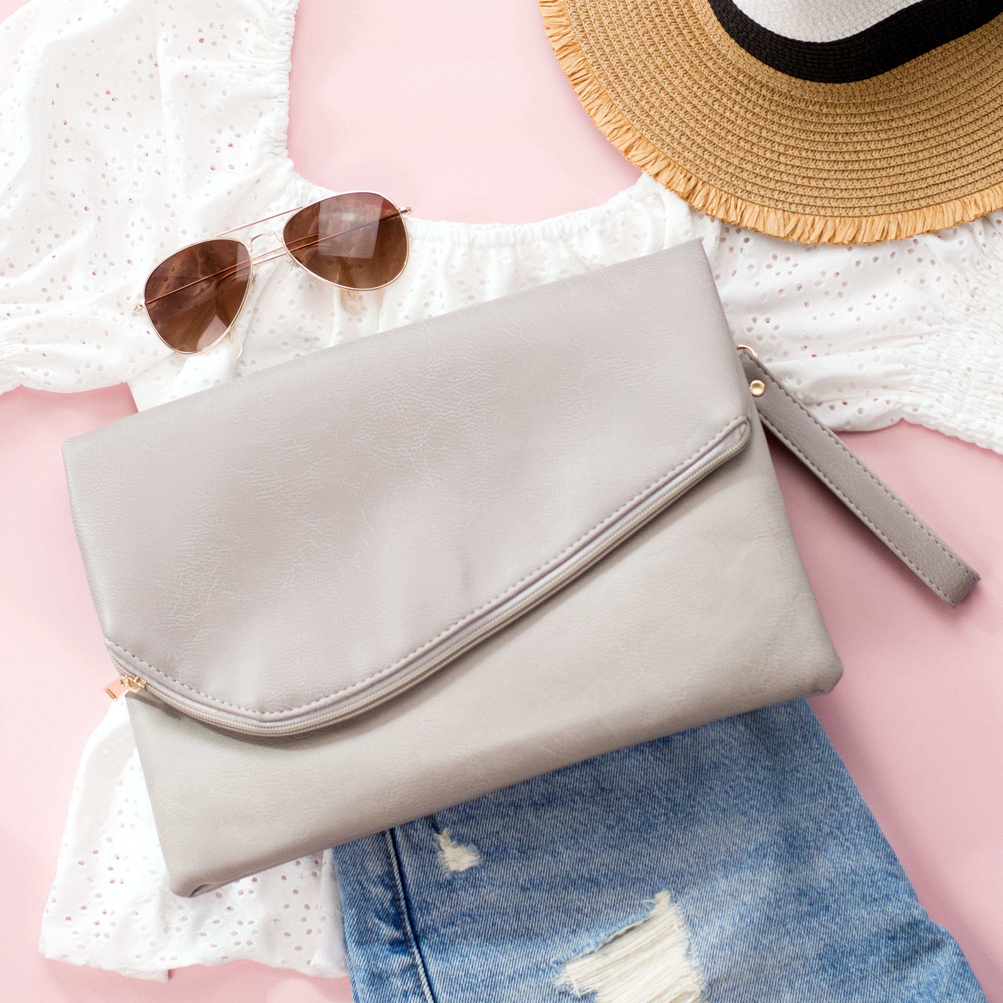 Foldover Envelope Clutch