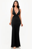 Glittered criss-cross back dress with ruched details