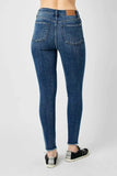 Judy Blue Full Size High Waist Distressed Skinny Jeans Style 82581 - Rosa Apparel
