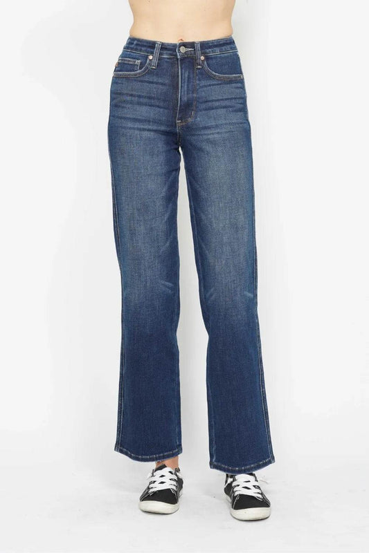 Judy Blue Full Size High Waist Tummy Control Jeans 88869 - Rosa Apparel