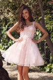 Juliet Baby Doll Floral Glitter Skirt Homecoming Cocktail Dress JT976L - Rosa Apparel