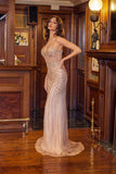 Juliet Beaded Mesh Mermaid Gown with Ornate Bodice JT2709T