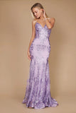 Dylan & Davids Fitted Long Formal Dress DD1238