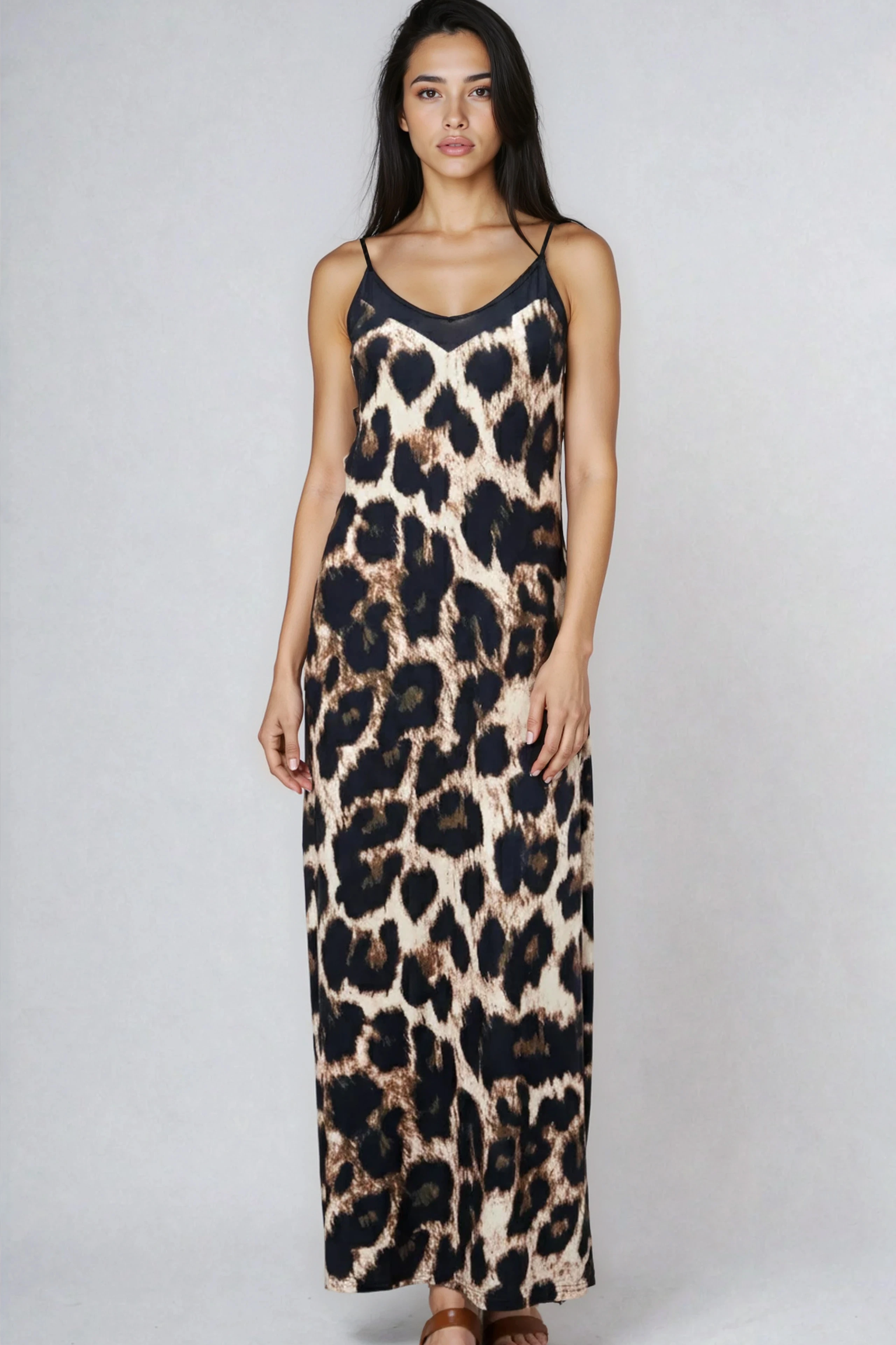 Miss Sparkling Maxi Slip Dress