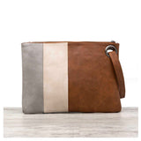 Oversize Everyday Color Block Clutch