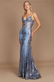 Dylan & Davids Fitted Long Formal Dress DD1238