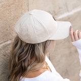 Quilted Puffer Ball Cap
