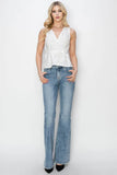 RISEN Full Size Mid Rise Bootcut Jeans - Rosa Apparel