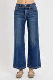 RISEN Full Size Tummy Control Bootcut Jeans Plus Size - Rosa Apparel