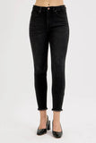 RISEN Full Size Tummy Control High Rise Adjustable Waist Skinny Jeans Plus Size - Rosa Apparel