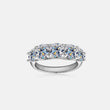 3.6 Carat Moissanite 925 Sterling Silver Ring - Rosa Apparel