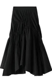 Ruffled layered skirt