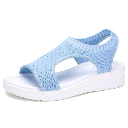 Stevvex Women's Breathable Mesh Comfort Walking Sandals ST85SH5344GFV