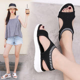 Stevvex Women's Breathable Mesh Comfort Walking Sandals ST85SH5344GFV