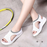 Stevvex Women's Breathable Mesh Comfort Walking Sandals ST85SH5344GFV