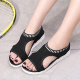 Stevvex Women's Breathable Mesh Comfort Walking Sandals ST85SH5344GFV