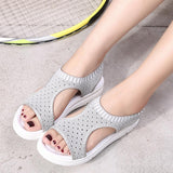 Stevvex Women's Breathable Mesh Comfort Walking Sandals ST85SH5344GFV