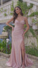 Juliet Rhinestone Evening Gown with Side Slit JT2656S